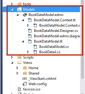 Create Entity Data Model