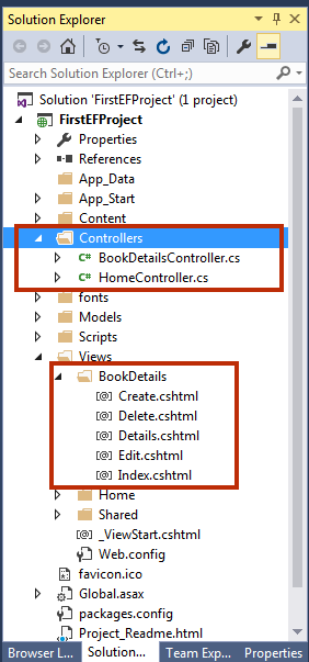 MVC 5 with Entity Framework 6