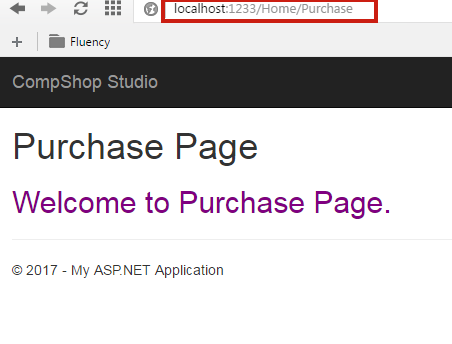 Output Page