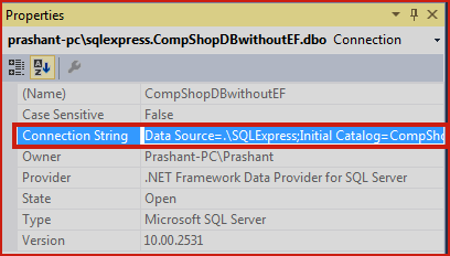 Connection String
