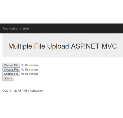 Multiple File Uploading