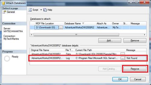 attach database 4