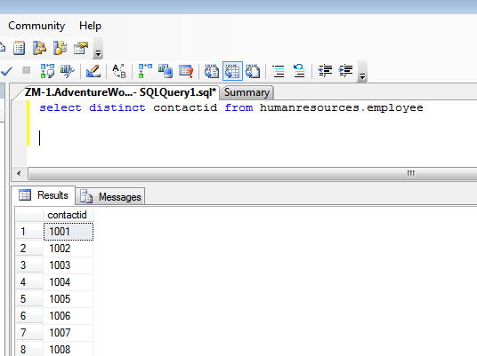 image of distinct command