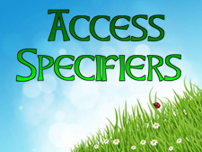 access-specifiers