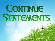 continue-statements