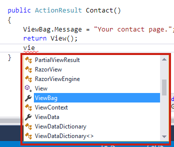 IntelliSense
