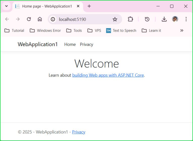 Create a .NET Core App using Visual Studio – Beginner's Guide
